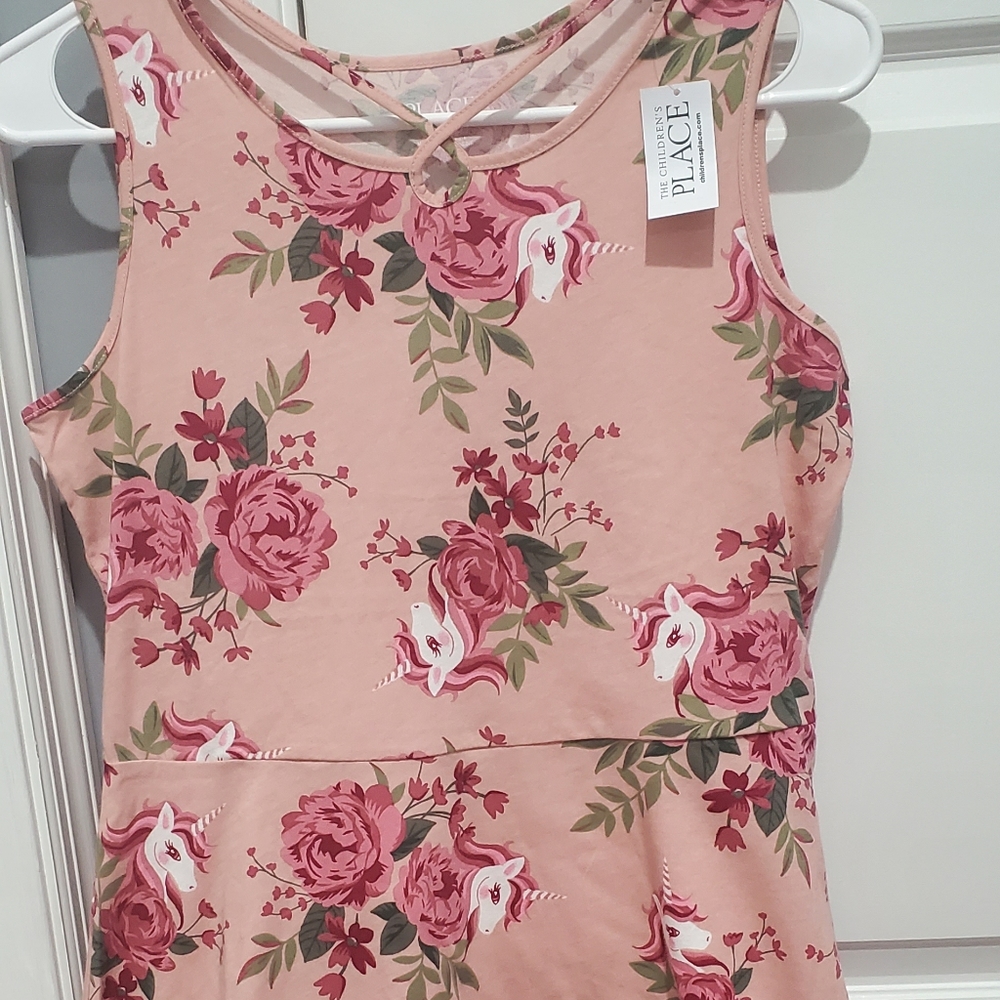 Girls unicorn dress